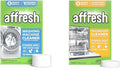 Affresh Washing Machine Cleaner And Dishwasher Cleaner Bundle, Includes 6 Month Supply, 12 Tablet Set