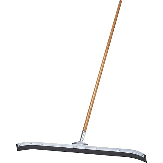 LIBMAN 954.0 Soft Rubber Floor Squeegee, 36" Curved Blade