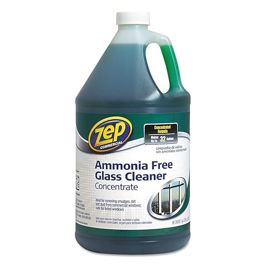 Zep Commercial Glass Cleaner Concentrate 1 gal & Red Devil Lightweight Spackling 1/2 Pint