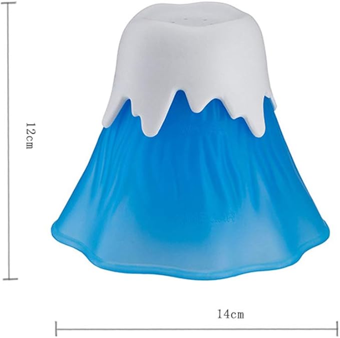 yanbirdfx Volcano Erupting Water Vapor Microwave Oven Cleaner Kitchen Gadget Cleaning Tool - Purple