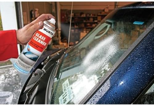AquaNation Listing For Wurth Glass Cleaner 19oz – Ammonia-Free Streak-Free Foam Spray for Tinted Windows, Mirrors, Windshields, Chrome & More – Fresh Scent, Safe Formula – Pack of 2