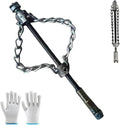 Flex‑Shaft Sewer Descaling Chain, Cable Sewers Dredge Flex for 16mm Spring, Push-Type Rotary Oil Pollution in Pipeline Blocks Drilling Tools (1Pc)
