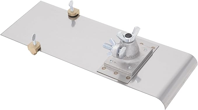 MARSHALLTOWN Stainless Steel Walking Edgers w/Adjustable Groover, 10mm Radius, 25mm Groove Depth, Made In The USA, 3494W