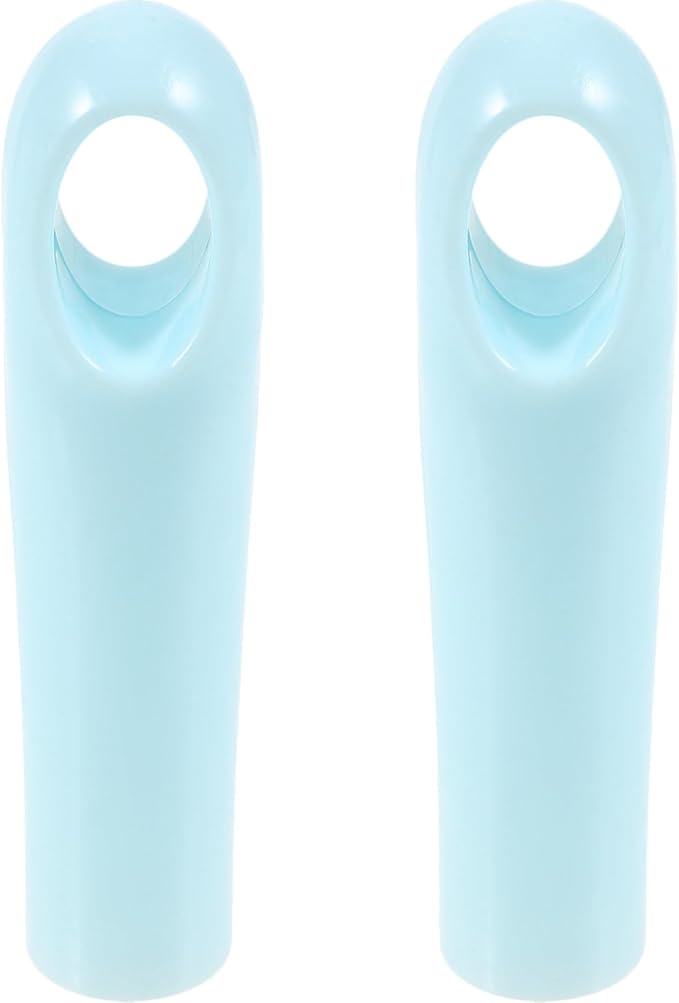 2pcs Dustpan Broom Handle Replacement Grip Covers 19mm Plastic Broom Pole Handle End Caps for Household Sweeping Tools Cleaning Accessories