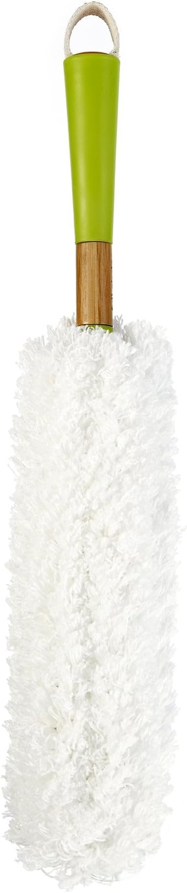 Full Circle Dust Whisperer Washable Microfiber Duster, Green