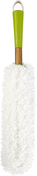 Full Circle Dust Whisperer Washable Microfiber Duster, Green