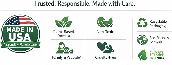Natural Stainless Steel Cleaner & Polisher – Plant Based Formula That Helps Clean, Restore Shine & Resist Fingerprints on Fridges, Dishwashers, Grills & Sinks, 16 oz – Made in USA