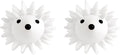 Kikkerland Set of Two Reusable Dryer Buddies for Laundry – Fabric Softener Dryer Balls – Control Static, Remove Wrinkles, Dry Clothes Faster, Hedgehogs