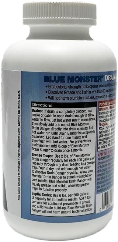 Blue Monster Drain Banger Drain Cleaner (1 lb.) (3)
