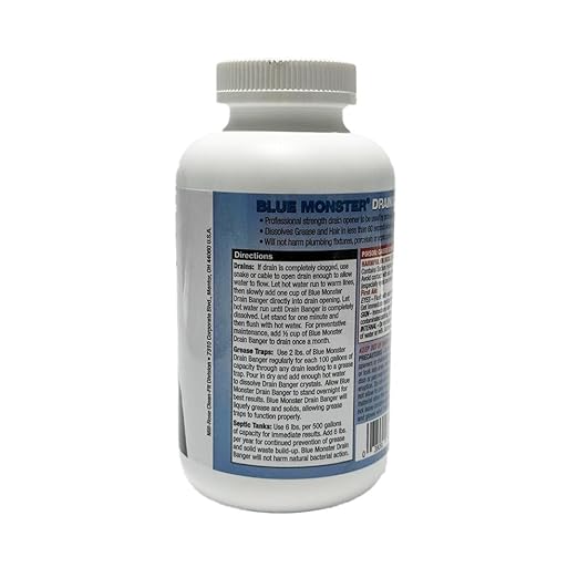 Blue Monster 76057 Drain Banger Drain Cleaner (2 lbs.)