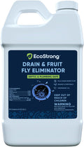 Fruit Fly Drain Treatment | Drain Fly Eliminator | Eliminates Gnats, Sewer Flies and More - Works in All Drains - 64 Fl Oz