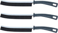 3-Pack Grout and Crevice Cleaning Brushes Set, Hard Bristle Multi-Surface Gap Brush for Tile Grout, Windows, Doors, Sink Edges, Shower Tracks
