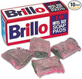 Brillo : Steel Wool Soap Pad, 10/Box -:- Sold as 2 Packs of - 10 - / - Total of 20 Each