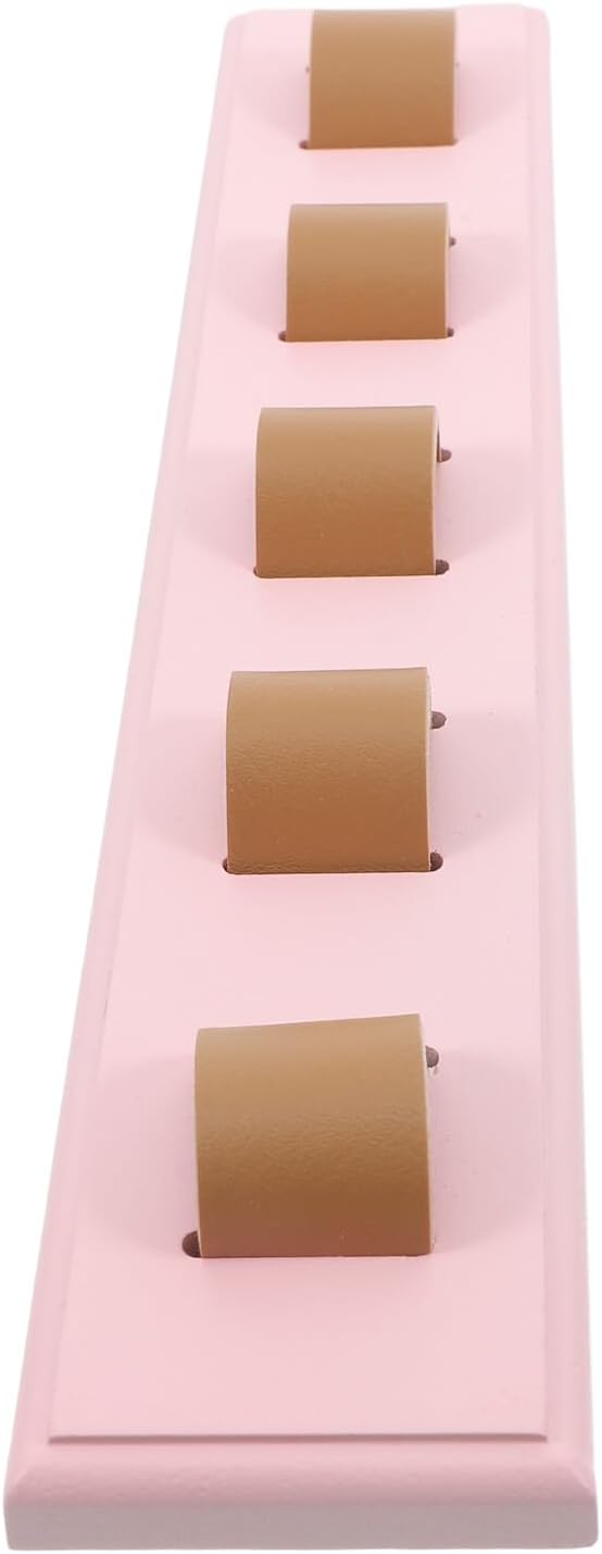 Wooden Sunglasses Storage Organizer Wall-Mounted Eyewear Rack Holder Space-Saving Sunglasses Display Stand for Entryway and Living Room