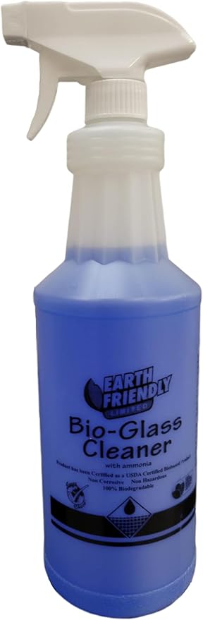 Eco-Friendly Ammonia Glass Cleaner, VOC & NPE Free by Earth Friendly