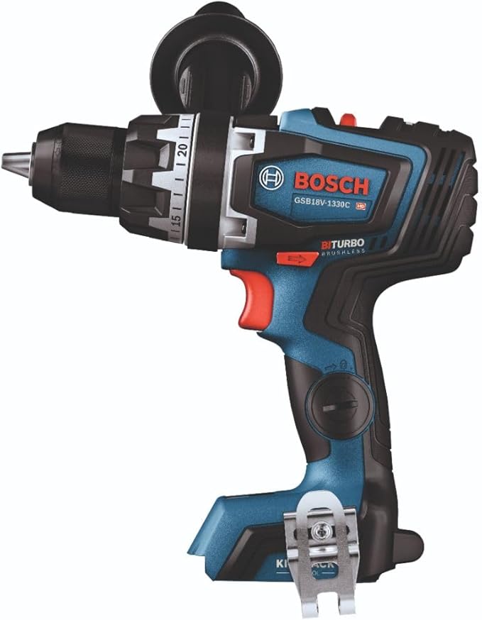 Bosch GSB18V-1330CN PROFACTOR™ 18V Connected-Ready 1/2 In. Hammer Drill/Driver (Bare Tool)