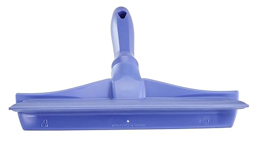 Vikan 71258 Squeegee,Ultra Hygiene,Table,10",PP/RB,PU