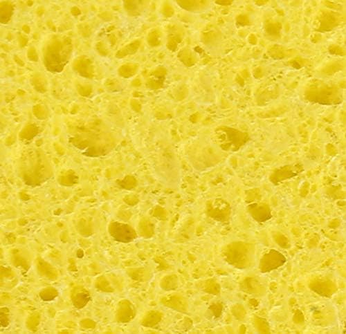 Scrubee Heavy Duty Scrub Sponge with Scouring Pad, Kitchen Dishwashing, Sink, Pot and Frying Pan Cellulose Scrubber Sponge Non Scratch. By Superio… (4.5" Sponge)