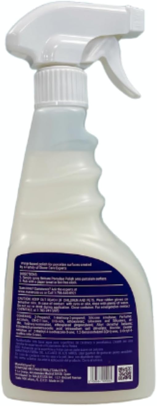 Porcelain Daily Polish | Daily Shine Enhancer for Porcelain Surfaces | pH-Balanced Formula for Counters & Vanities - 17 fl oz