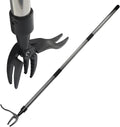 1Pcs Weed Puller, Stand up Weeder Weeding Tool, with Black Claw & Long Silver Metal Handle, 46" Weed Remove Tool for Lawn, Yard & Garden, No Bending or Kneeling Required