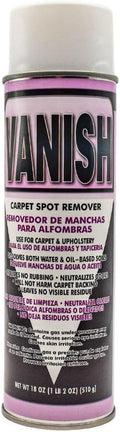 Vanish Carpet & Upholstery Spot Remover, 18 oz– Fast-acting Carpet stain remover with deep-clean formula. No residue, safe on all fabrics, and easy to apply.