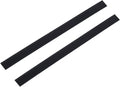 2Pcs Rubber Squeegee Replacement Blades, 250mm/280mm Squeegee Rubber Accessory Black Squeegee Replacement Rubber for Glass Doors Windows Bathroom Car Windshield (2 Pcs 250mm Blade)