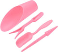 MECCANIXITY Garden Shovel Hand Tools Transplanting Succulent Cultivation Digging Scoops Kits, Pink