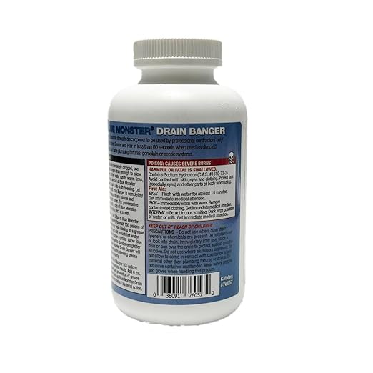Blue Monster 76057 Drain Banger Drain Cleaner (2 lbs.)