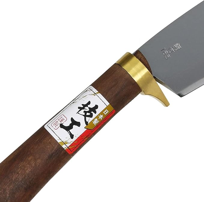 KAKURI Japanese NATA Tool Knife 6.5" Made in Japan, Bushcraft Hatchet Axe with Sheath for Camping, Outdoor, Campfire, Gardening