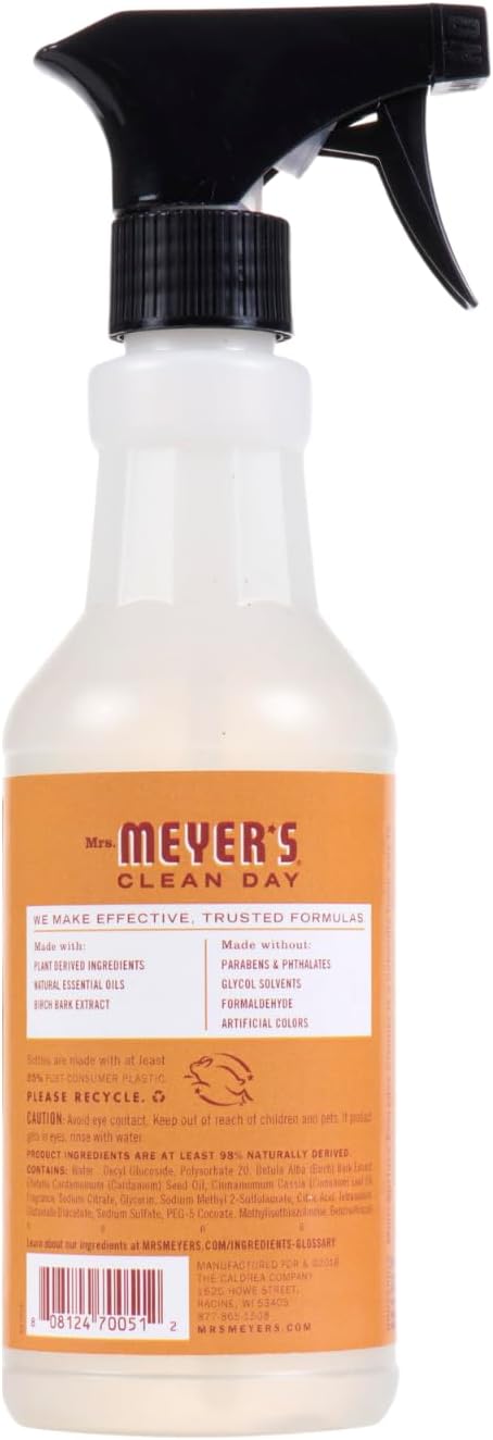 Mrs. MEYER'S CLEAN DAY Multi-Surface Cleaner 3 Pack Variety 16 OZ Each, 1 CT (Acorn Spice + Apple Cider + Fall Leaves)