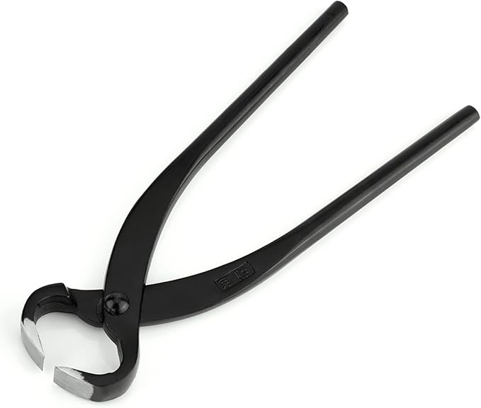 Branch Cutter Professional Bonsai Tools, Manganese Steel Alloy 205mm Concave Cutter Gardening Plants Pruner Wire Cable Pruner