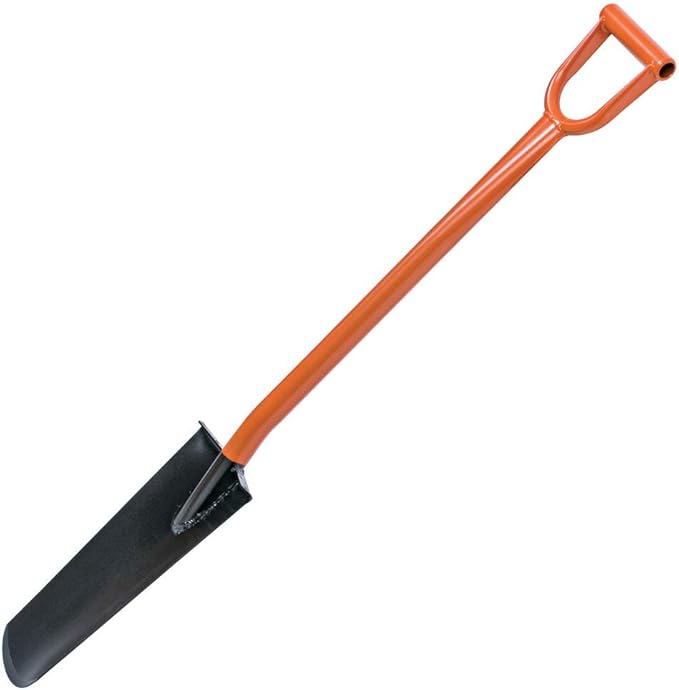 A.M. Leonard All-Steel Drain Spade with D-Grip Handle