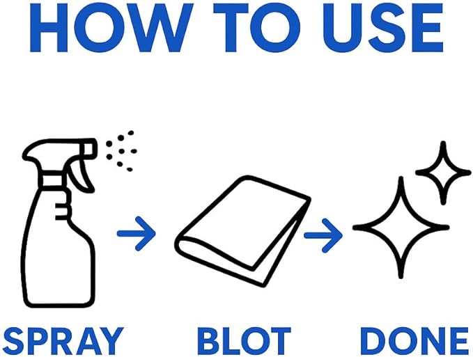 Magic Stuff Instant Stain Remover - Fast-Acting Carpet & Upholstery Cleaner - Removes Food, Wine, Coffee & Pet Stains- Odor-Free, No Rinse, Kid & Pet Safe Formula