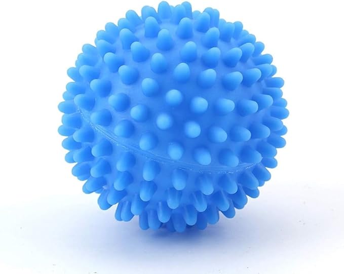 Laundry Dryer Balls - 4 Pack Reusable Fabric Softener Alternative (Blue)