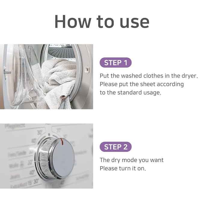 I'm Clean Laundry Dryer Sheets, 160 Sheets Total (80ct x 2), Elegant Wisteria Scent, Moist Fabric Softener Sheets for Deodorization & Static Control