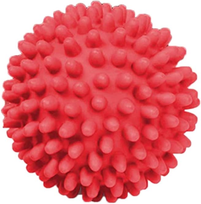 Reusable Dryer Balls Laundry Wash Dryer Balls Anti-Static Fabric Softener Laundry Washing Ball, 6pcs (Red)