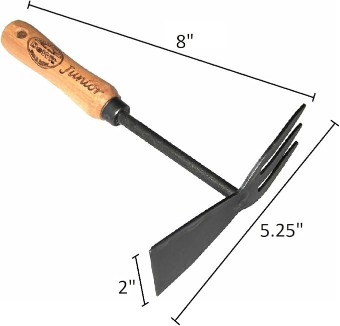 DeWit Junior Kid's Double Hand Hoe
