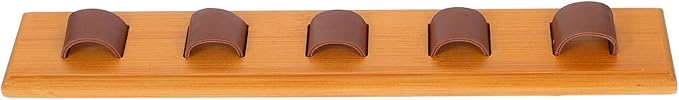Wall-Mounted Wooden Eyeglass Storage Holder Sunglasses Organizer Hanging Eyewear Display Rack for Entryway Bedroom Office Organization