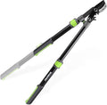 WORKPRO Extendable Anvil Lopper for Gardening, 25-37" Branch Cutter with 1.6" Cutting Capacity, Heavy-Duty Pruning Shear Featuring Gear System for Tree Trimming, Handheld Garden Shear with Sharp Blade