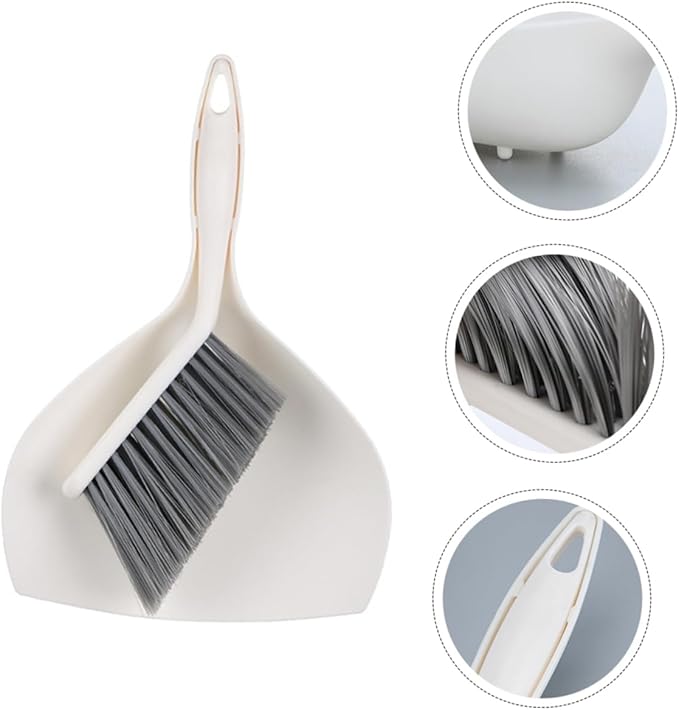 Mini Broom Dustpan Brush Dustpan Set Portable Cleaning Kit Compact Household Supplies