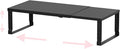 Adjustable Metal Shelving Unit, Stackable & Expendable Storage Rack for Home/Office/Kitchen, Space-Saving，Sturdy&Durable，Easy Assembly (1PACK/Large/Black