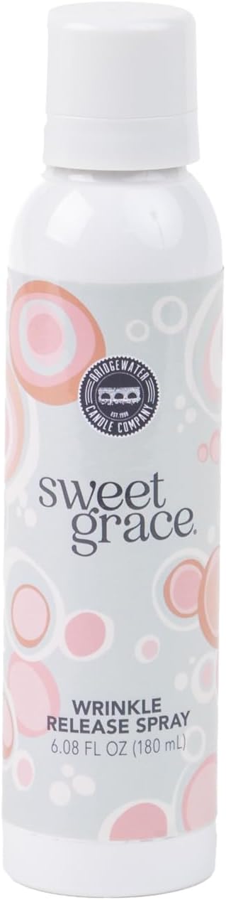 Bridgewater Candle Sweet Grace Collection Wrinkle Release Spray and Rewash Fabric Refresher-Sweet Grace