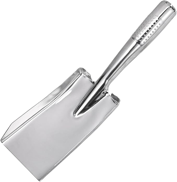 Garden Shovel Hand Trowel, Heavy Duty Stainless Steel Gardening Tools, Spade Shovel for Diligent Farmer Soil Planting Digging Transplanting