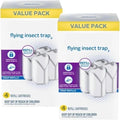 Zevo 8 Refill Cartridges – High-Capacity Pack for Zevo Plug-in Flying Insect Trap – 24/7 Indoor Protection