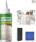 Nano Crystal Coating Agent For Tile & Furniture, Granite Countertop Cleaner and Sealer with Protection, Quartz Marble Stone Polish Cleaner for Permanent Hold & Shine Effect Fast Drying (1PCS)
