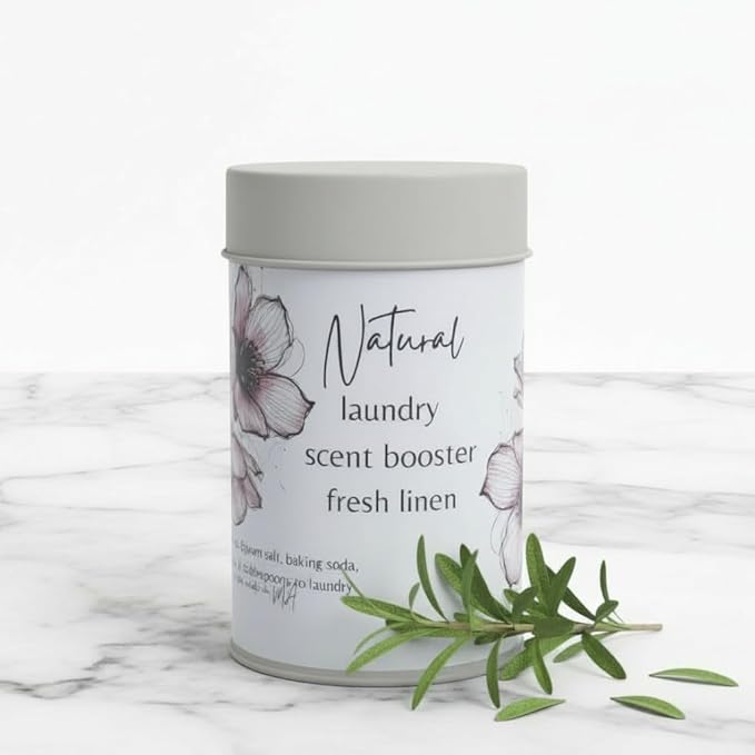 Laundry Brightener Scent Booster Natural Fabric Softener No Artificial Fragrances Zero Waste Simple Ingredients Essential Oil Blend