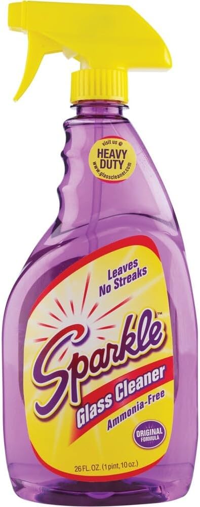 AJ Funk 20122 Sparkle Ammonia-Free Original Formula Glass Cleaner, 26-Ounces