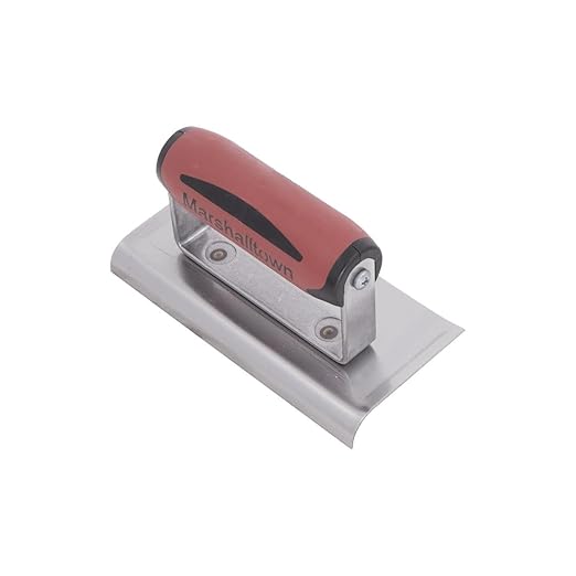 Hand Edger, 6 x 3 in, 3/8 in Radius, Steel