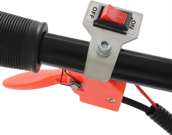 Gas Powered Garden Tiller, 43Cc 2 Stroke Mini Tiller for Gardening, Garden Yard Rototiller Tilling Cultivator Heavy Duty Gasoline Tiller with Goggles for Plow Turn The Soil, 1250W