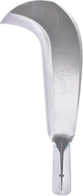 1pce 360mm/14.17in Stainless Steel Scimitar Billhook Brush Clearing Sickle for Grass,Weeding Tools for Garden,Curved Sawtooth Sickle,Machete Axe for Cutting Trees,Steel Blade Knife in Hand